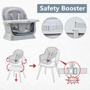 INFANS 8 in 1 Baby High Chair, Convertible Highchair for Babies and Toddlers, Infant Dining Booster Seat