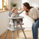 INFANS 8 in 1 Baby High Chair, Convertible Highchair for Babies and Toddlers, Infant Dining Booster Seat