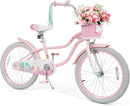 Olakids Kids Bike, 12 14 16 18 20 Inch Mermaid Theme Girls Bicycle with Training Wheels