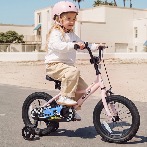 Olakids Kids Bike, 12 14 16 18 Inch Racing Car Themed