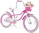 Olakids Kids Bike, 12 14 16 18 20 Inch Mermaid Theme Girls Bicycle with Training Wheels