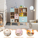 OLAKIDS Kids Bookcase Toy Storage Organizer Wooden Bookshelf for Toddlers Classroom Nursery Playroom