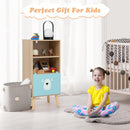 OLAKIDS Kids Bookcase Toy Storage Organizer Wooden Bookshelf for Toddlers Classroom Nursery Playroom