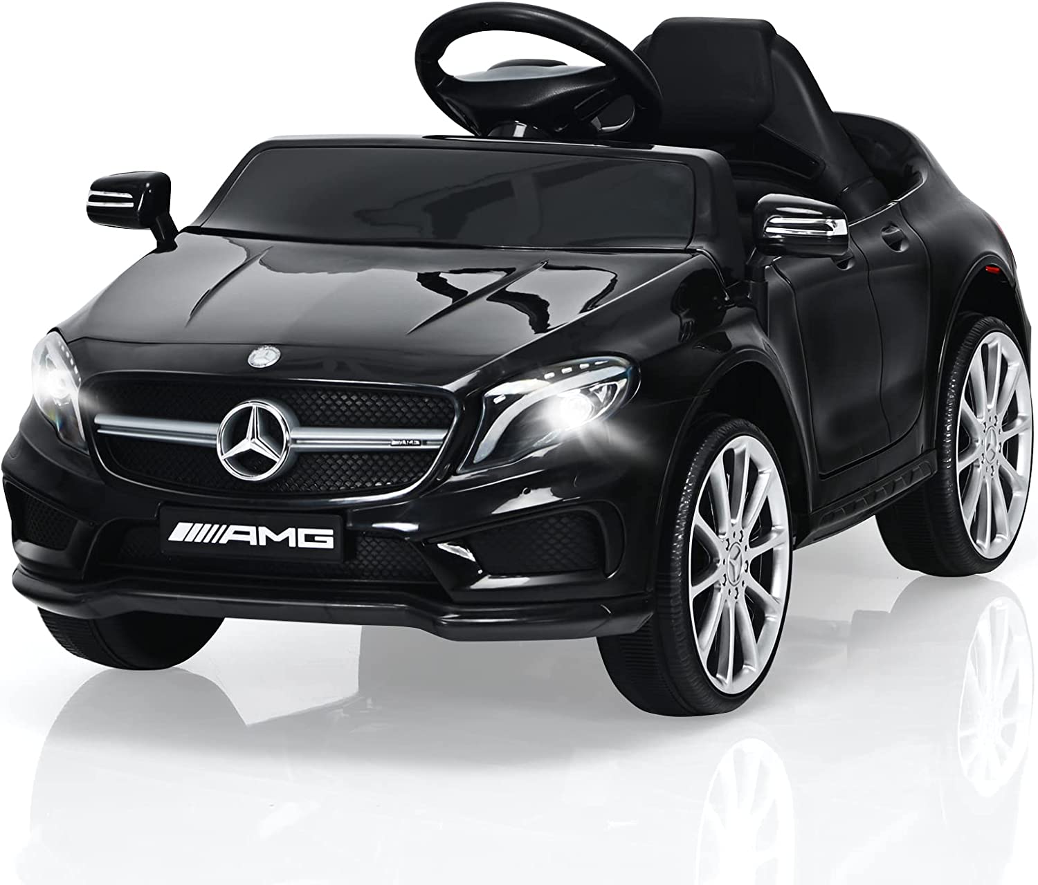 OLAKIDS 12V Electric Kids Ride On Car Licensed Mercedes Benz SL500 Toy Car