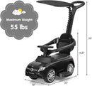 3-in-1 Kids Toy Stroller for Toddlers with Push Handle OLAKIDS