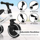 Kids 3 Wheels Tricycles  Wheels with Detachable Pedal OLAKIDS