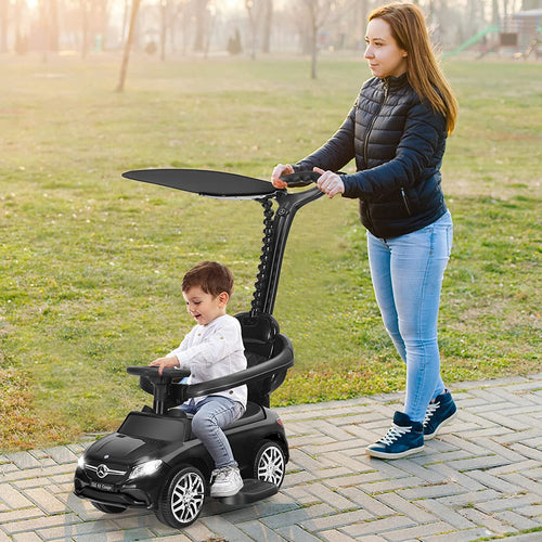 3-in-1 Kids Toy Stroller for Toddlers with Push Handle OLAKIDS