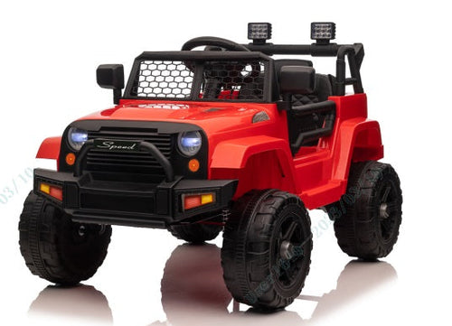 OLAKIDS 12V Electric Vehicle Car with Remote Control, Toddlers Battery Powered Toy with 2 Speeds, Spring Suspension