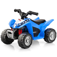 OLAKIDS Kids Ride on ATV, 6V Electric Vehicle for Toddlers, 4 Wheeler Battery Powered Motorized Quad Toy Car