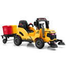OLAKIDS Ride on Car, 12V 2 in 1 Kids Street Sweeper Truck Electric Vehicle with Remote Control