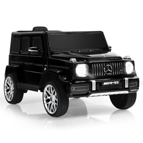 OLAKIDS 12V Kids Ride On Car, Licensed Mercedes Benz G63 Electric Vehicle with Remote Control, Double Open Doors, Music, Bluetooth, 2 Speeds, Wheels Suspension, Battery Powered Driving Toy OLAKIDS