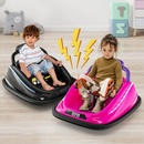 OLAKIDS Bumper Car for Toddlers, 12V Kids Electric Ride on Toy with Remote Control OLAKIDS