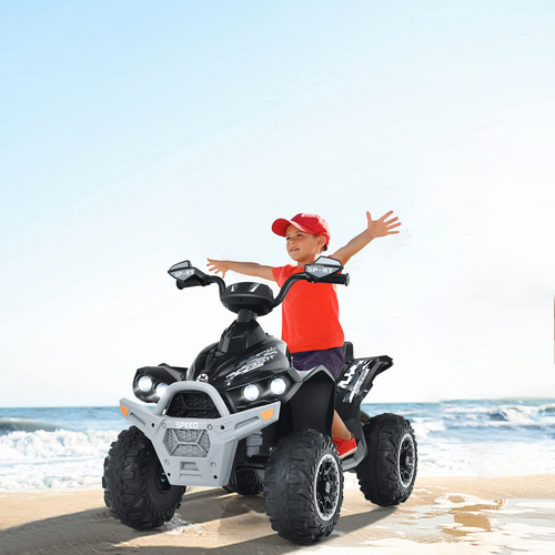 OLAKIDS Ride On ATV, 12V 4 Wheeler Battery Powered Toy Car for Toddlers OLAKIDS