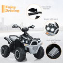 OLAKIDS Ride On ATV, 12V 4 Wheeler Battery Powered Toy Car for Toddlers OLAKIDS