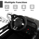 12V Electric Vehicle Car with Remote Control, Toddlers Battery Powered Toy with 2 Speeds, Spring Suspension OLAKIDS