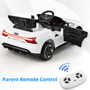 OLAKIDS 12V Kids Ride On Car, Licensed Audi RS e-tron GT Electric Vehicle with Remote Control OLAKIDS