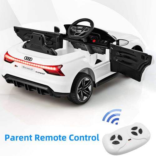 OLAKIDS 12V Kids Ride On Car, Licensed Audi RS e-tron GT Electric Vehicle with Remote Control OLAKIDS