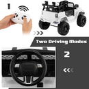 12V Electric Vehicle Car with Remote Control, Toddlers Battery Powered Toy with 2 Speeds, Spring Suspension OLAKIDS