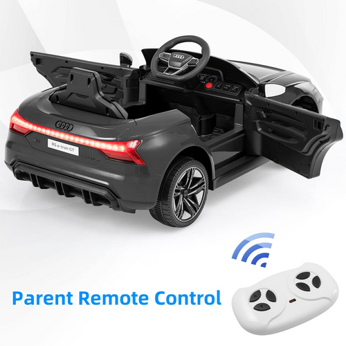 OLAKIDS 12V Kids Ride On Car, Licensed Audi RS e-tron GT Electric Vehicle with Remote Control OLAKIDS