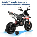 OLAKIDS Kids Motorcycle 12V, Electric Ride-on Motorbike for Toddlers with Training Wheels