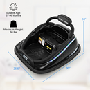 OLAKIDS Bumper Car for Toddlers, 12V Kids Electric Ride on Toy with Remote Control OLAKIDS
