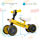 OLAKIDS Baby Balance Bike, Toddler Ride On Bicycle for 1 Year Old, Kids No Pedal Sliding Toy with Silent Wheels OLAKIDS