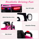 OLAKIDS Ride on Car, 12V 2 in 1 Kids Street Sweeper Truck Electric Vehicle with Remote Control