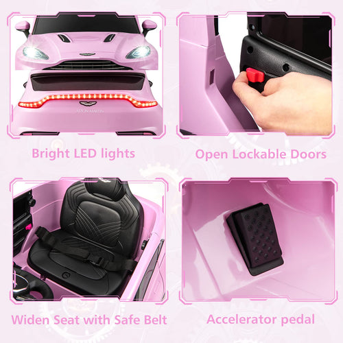 OLAKIDS Kids Ride on Car, 12V Electric Vehicle with Remote Control