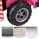 OLAKIDS Ride on Forklift, 12V Kids Electric Vehicle Construction Truck with Remote Control, Liftable Fork and Pallet